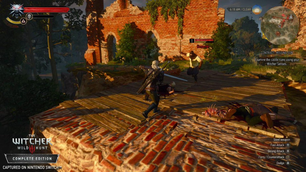 The Witcher 3 Switch Wild Hunt screenshots