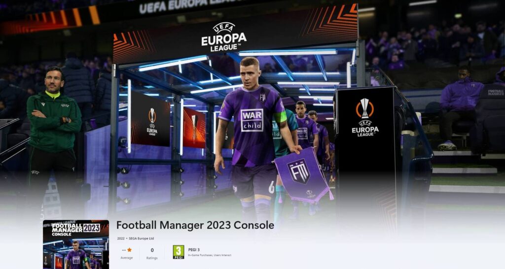 Football Manager 2023 Console in Microsoft Store
