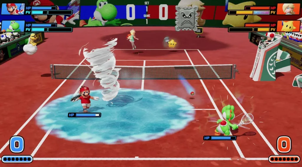 Mario Tennis Fever screenshots